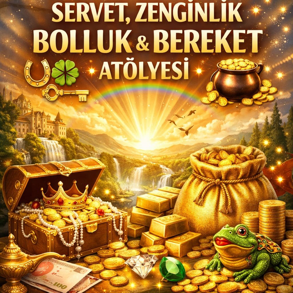 SERVET, ZENGİNLİK, BOLLUK VE BEREKET ATÖLYESİ